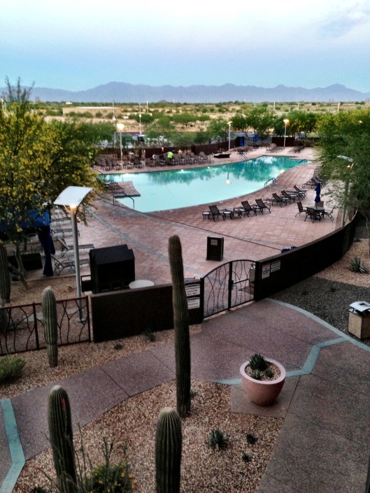 Good morning from Sheraton Wild Horse Pass Casino